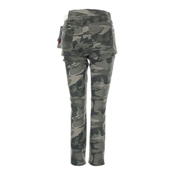 LUCY JEANS M 8-10 Sound/style PULL ON ANKLE Leggings Beau Dawson pants Camo New - Picture 11 of 11